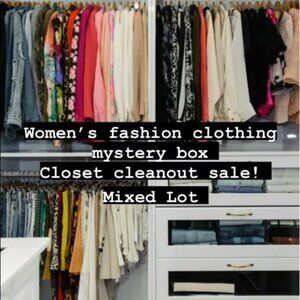 10Pc NEW L + XL Womens Mystery Clothing Box 💕
